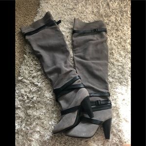 Colin Stuart tall heeled boots